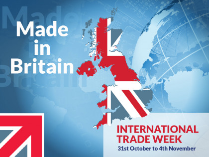 Made in Britain as part of the UK's International Trade Week