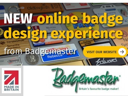 Design your own badge online with Badgemaster