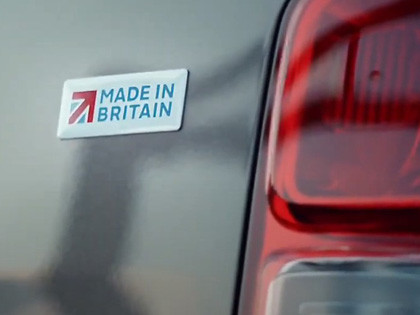 The Made in Britain mark's first national TV appearance