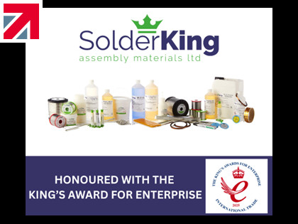 SolderKing demonstrates Export Excellence with King's Award For Enterprise