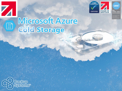 Backup Systems supports Azure & AWS storage accounts.