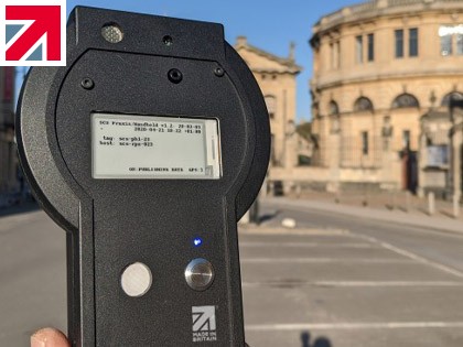 ‘Praxis/Handheld’ air quality monitor selected to map Oxford air