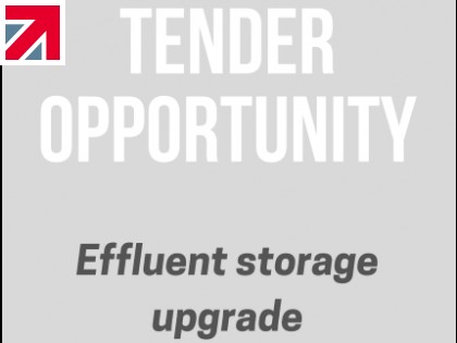 Tender Opportunity - Effluent storage upgrade project